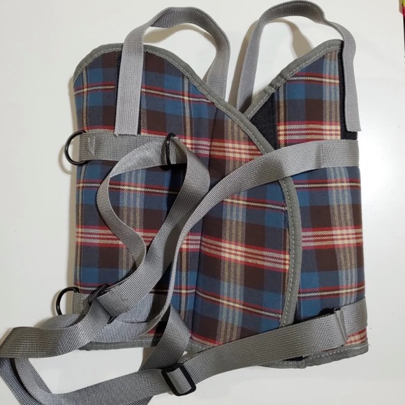 Plaid Dog Harness Walk Assist - Picture 6 of 8